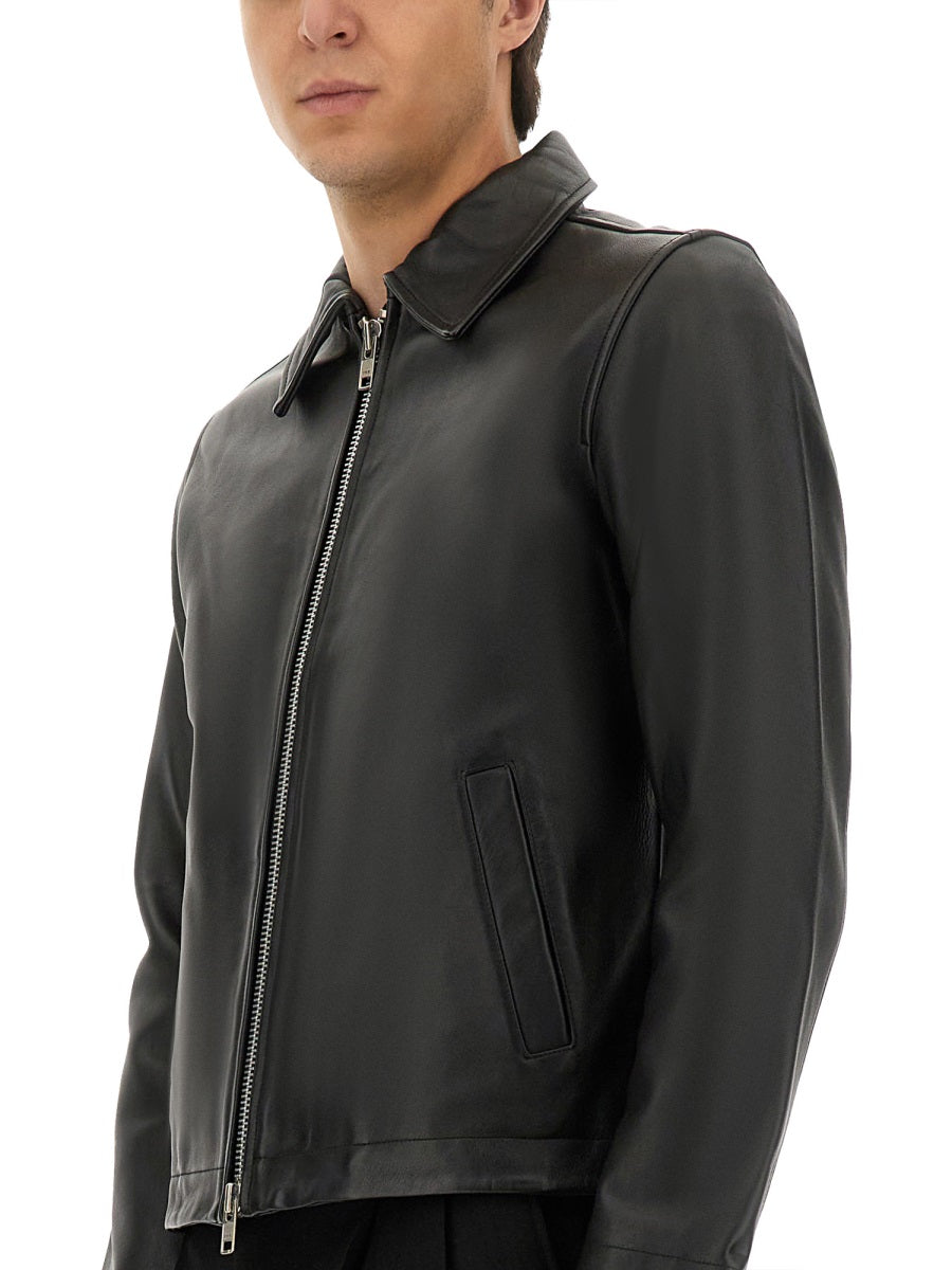 Sunflower Leather Jackets - Black | Wanan Luxury