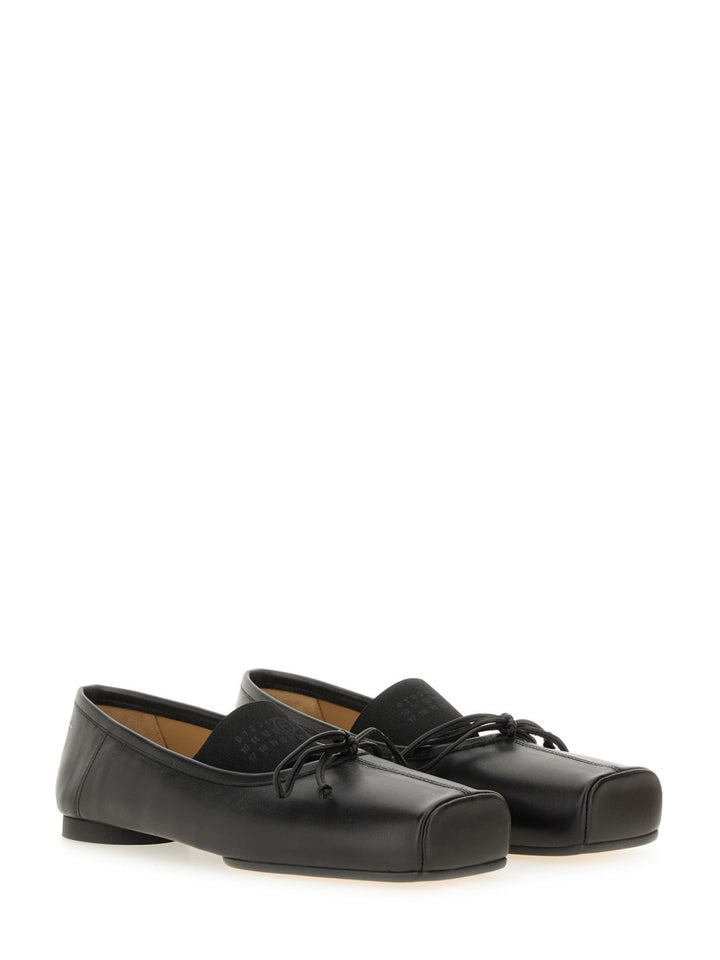 MM6 Maison Margiela Flat Shoes - Black | Wanan Luxury