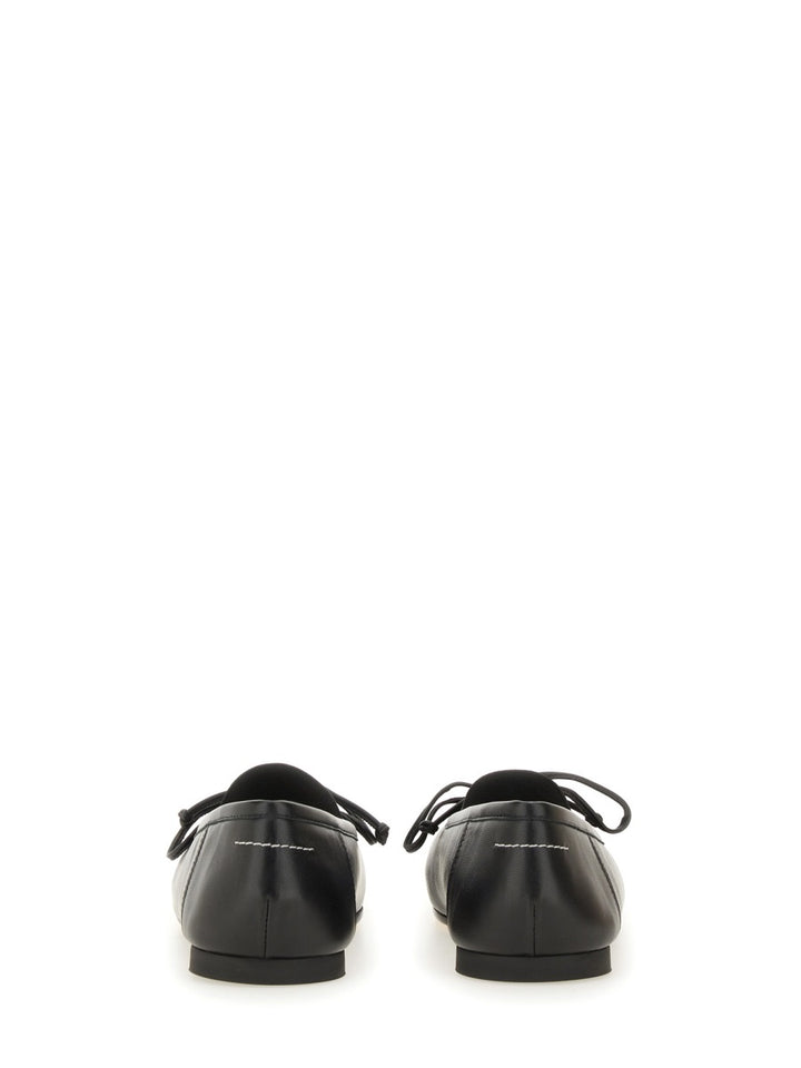 MM6 Maison Margiela Flat Shoes - Black | Wanan Luxury
