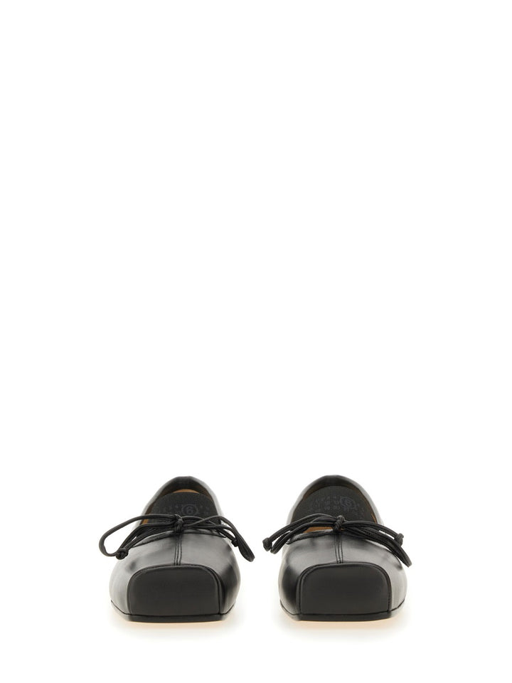 MM6 Maison Margiela Flat Shoes - Black | Wanan Luxury