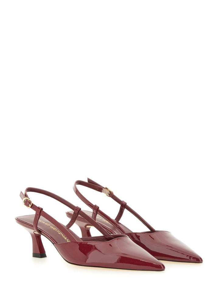 Stuart Weitzman pumps - Burgundy | Wanan Luxury