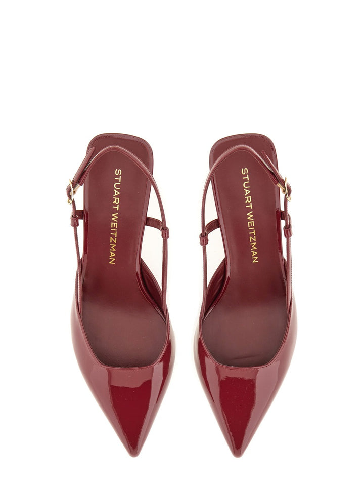 Stuart Weitzman pumps - Burgundy | Wanan Luxury