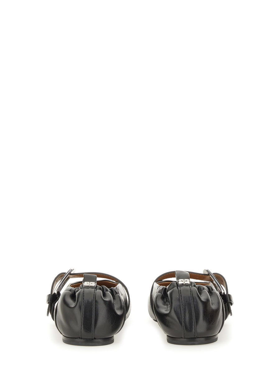 Ganni Flat Shoes - Black | Wanan Luxury