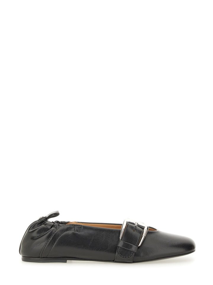 Ganni Flat Shoes - Black | Wanan Luxury