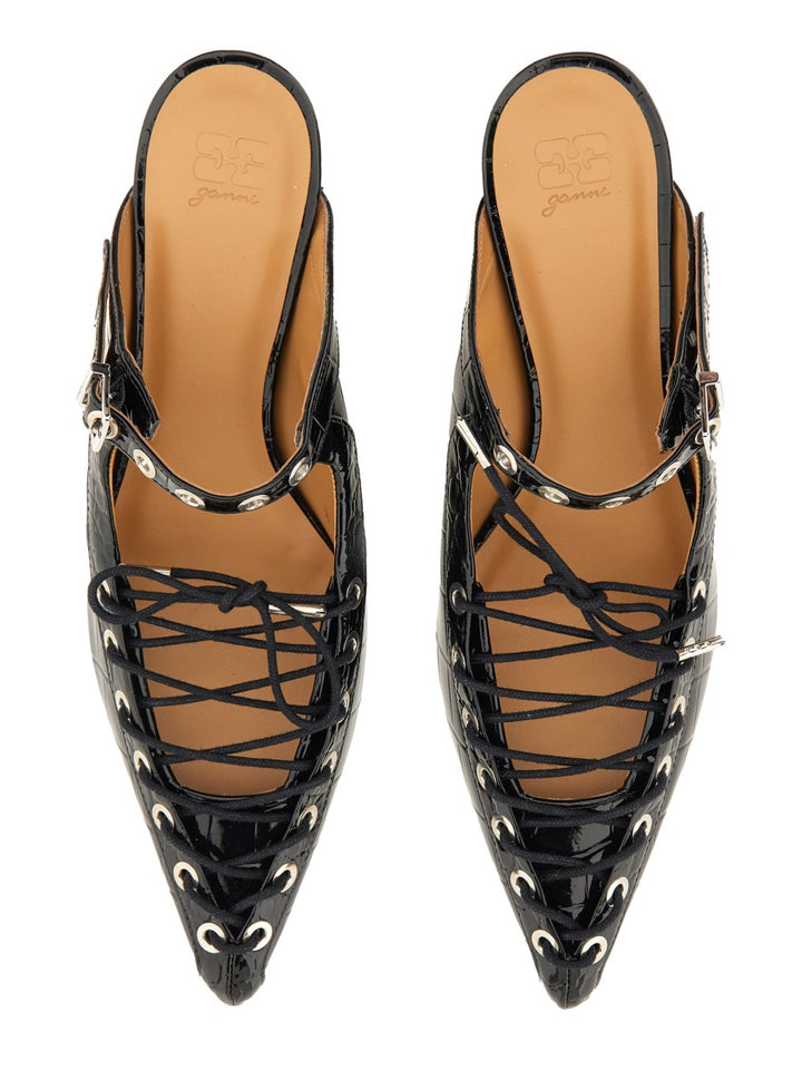 Ganni pumps - Black | Wanan Luxury