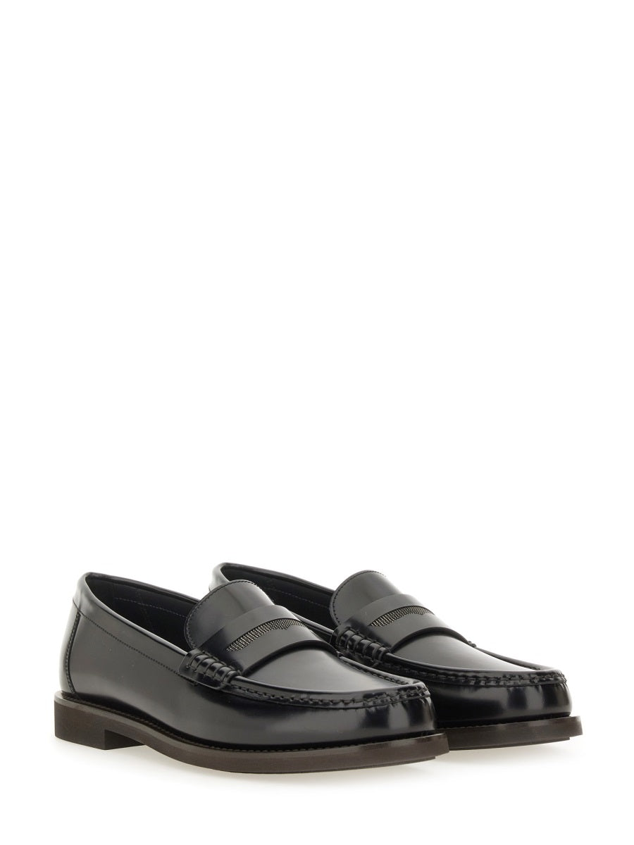 Brunello Cucinelli Loafers - Black | Wanan Luxury
