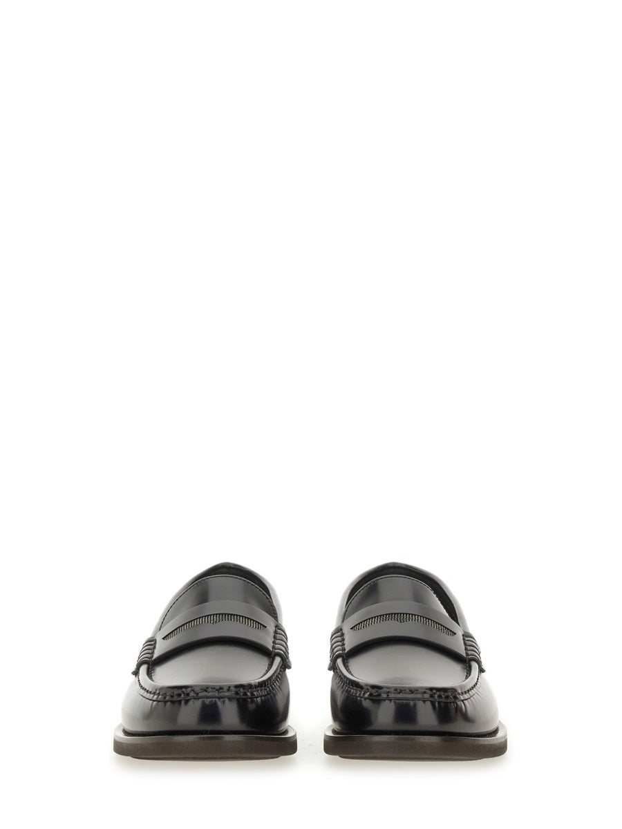 Brunello Cucinelli Loafers - Black | Wanan Luxury