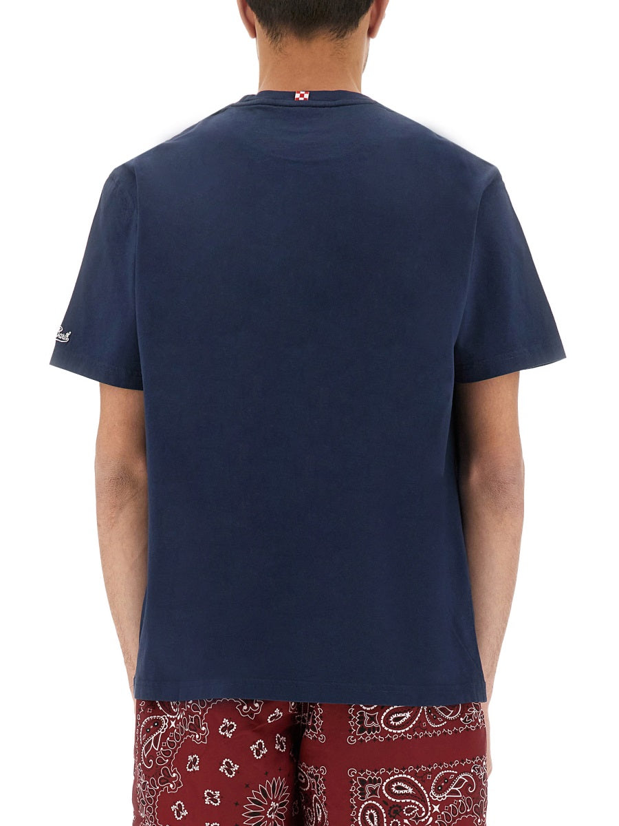 Mc2 Saint Barth T shirts - Blue | Wanan Luxury
