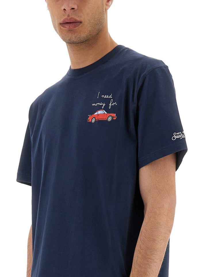 Mc2 Saint Barth T shirts - Blue | Wanan Luxury