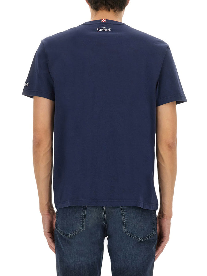 Mc2 Saint Barth T shirts - Blue | Wanan Luxury