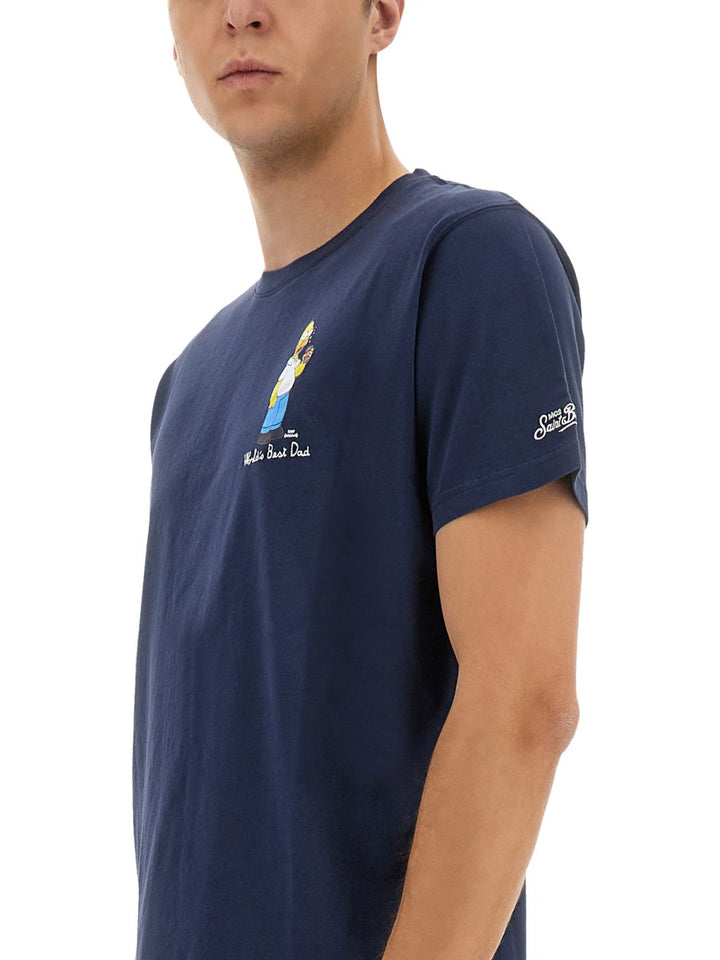 Mc2 Saint Barth T shirts - Blue | Wanan Luxury