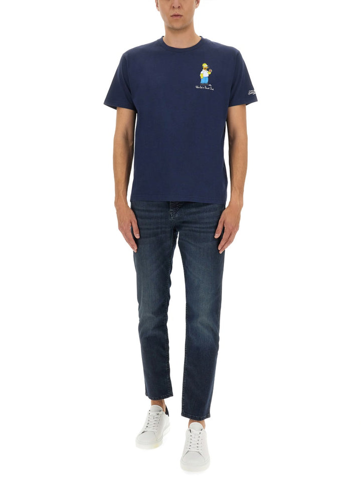 Mc2 Saint Barth T shirts - Blue | Wanan Luxury
