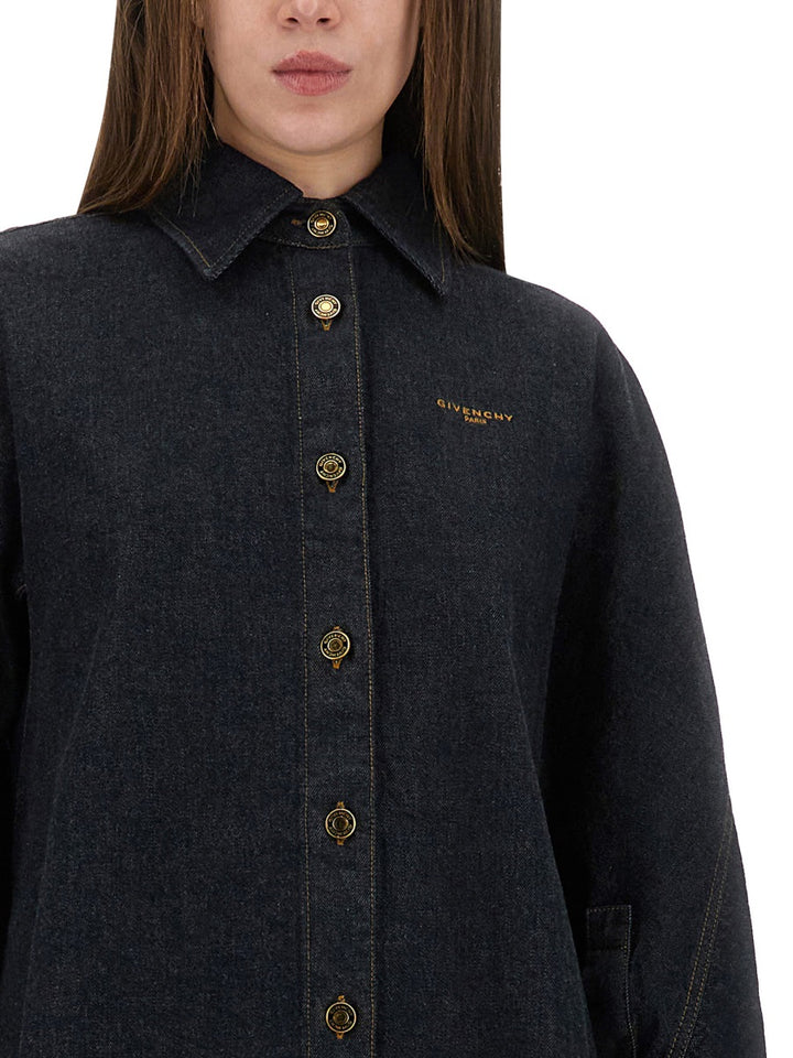 Givenchy Shirts - Blue | Wanan Luxury