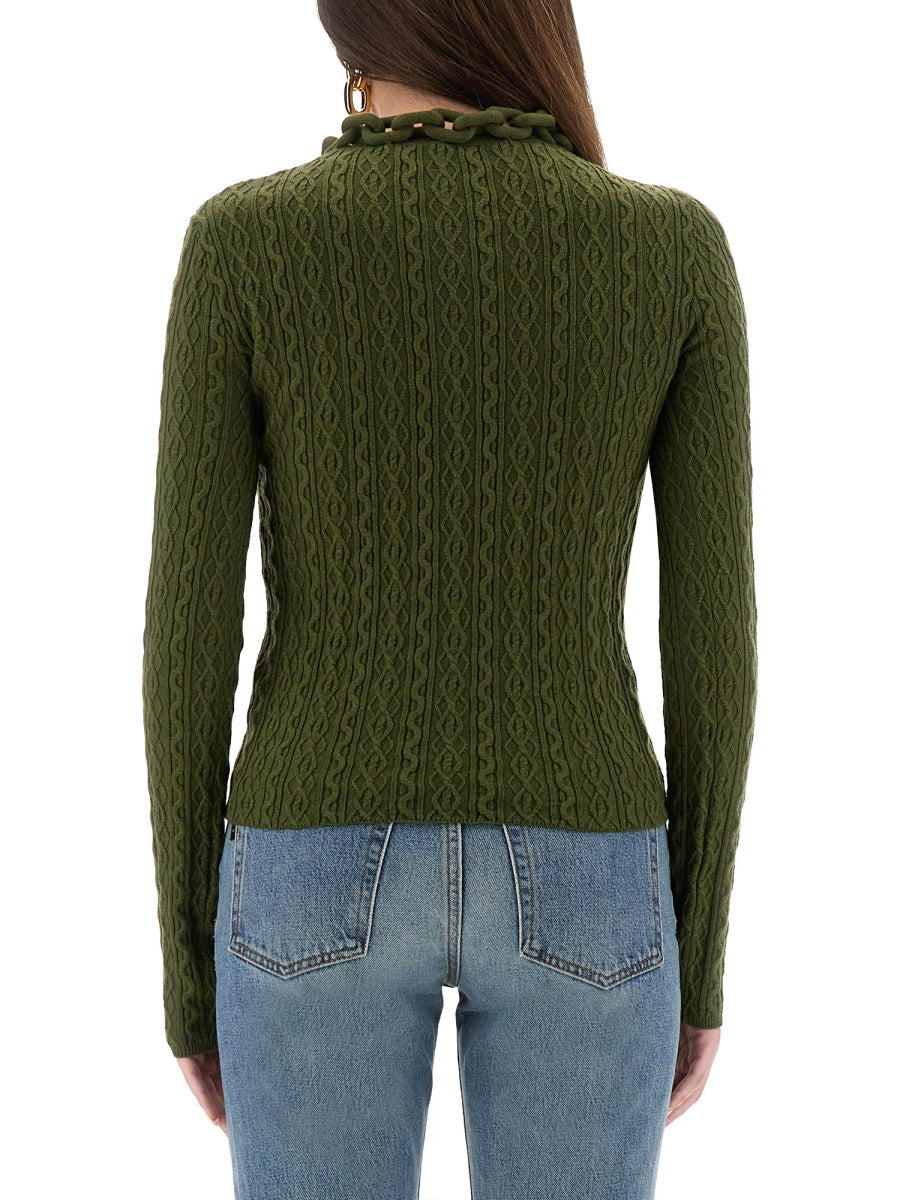 Rabanne Sweaters - Green | Wanan Luxury