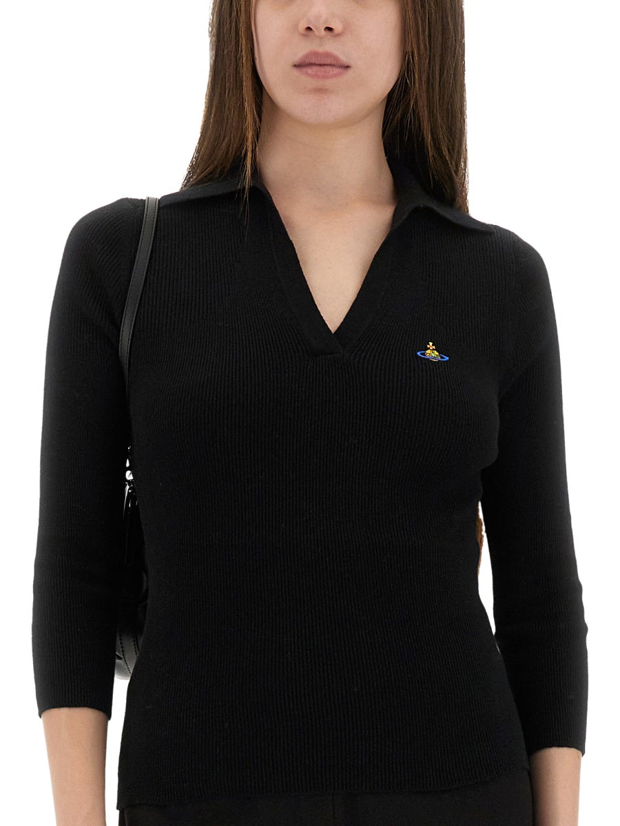 Vivienne Westwood Polo - Black | Wanan Luxury