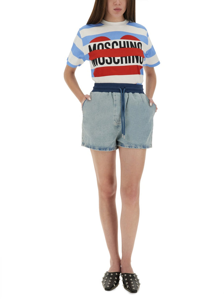 Moschino Jeans Shorts - Blue | Wanan Luxury