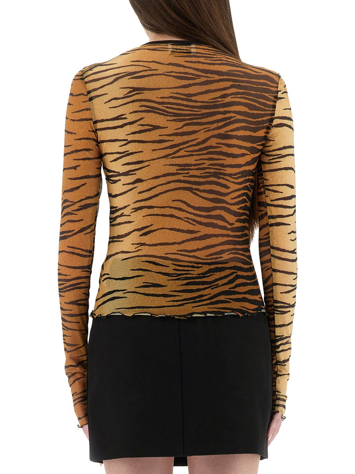 Moschino Jeans Tops - Animal Print | Wanan Luxury