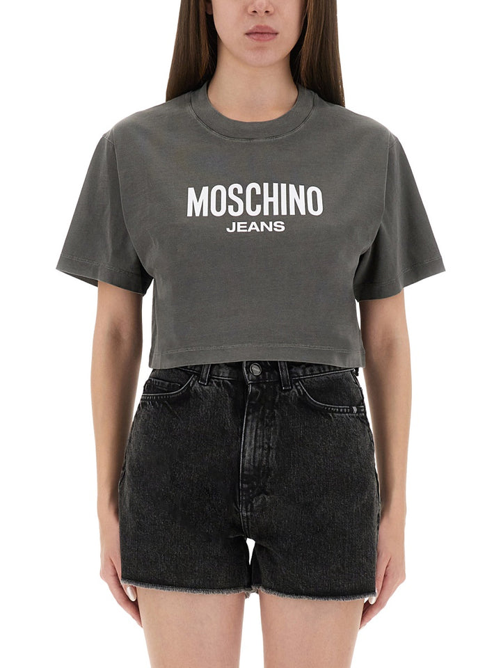 Moschino Jeans T shirts - Grey | Wanan Luxury