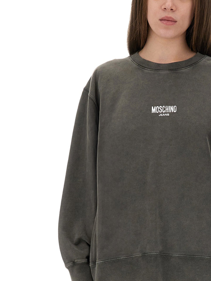 Moschino Jeans Sweatshirts - Grey | Wanan Luxury
