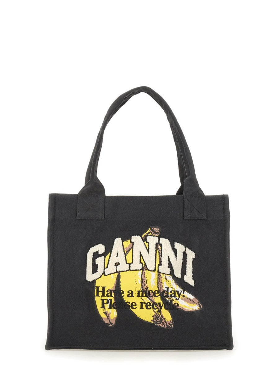 Ganni Hand Bags - Black | Wanan Luxury
