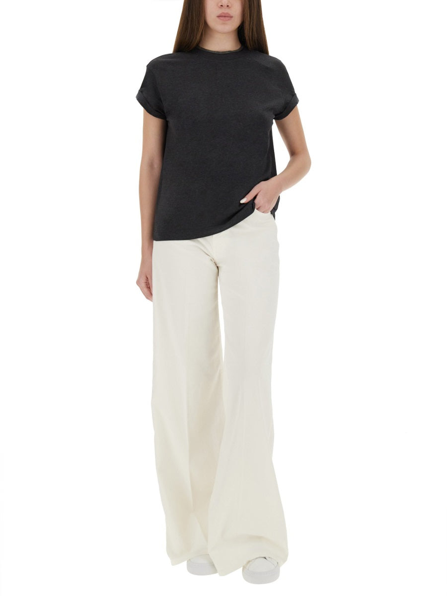 Brunello Cucinelli T shirts - Grey | Wanan Luxury