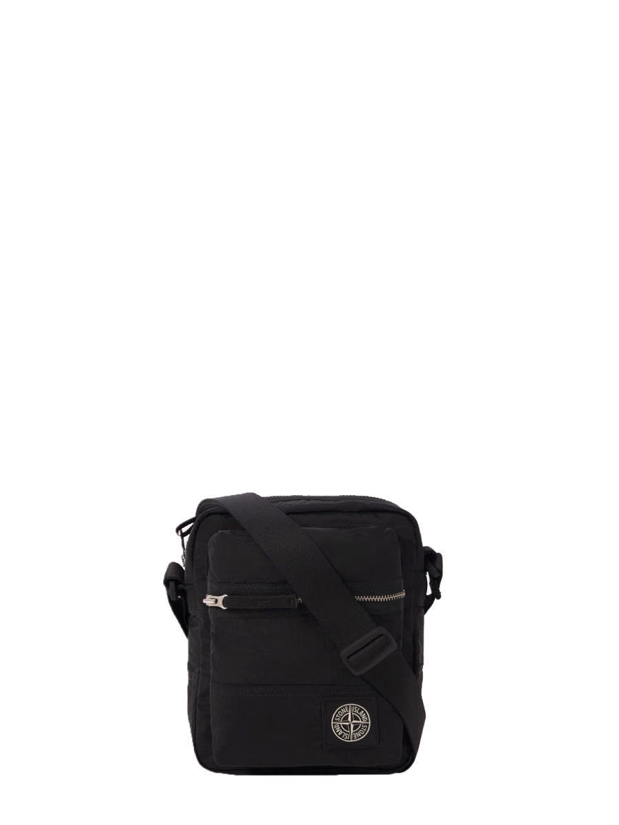Stone Island Shoulder Bags - Black | Wanan Luxury