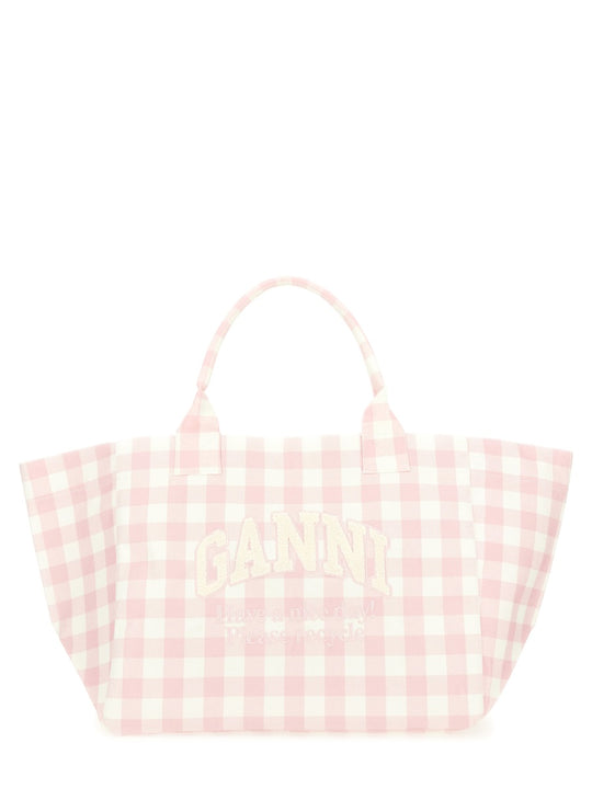 "Vicky Check Xxl" Tote Bag