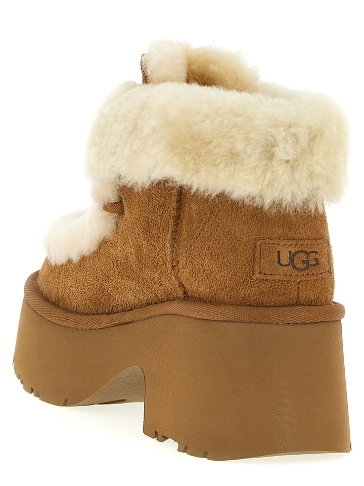 Ugg Esmee Lace Up Boots and Ankle Boots - Brown | 4e5e91dd87247cdadf563df895b540bd03c05c54