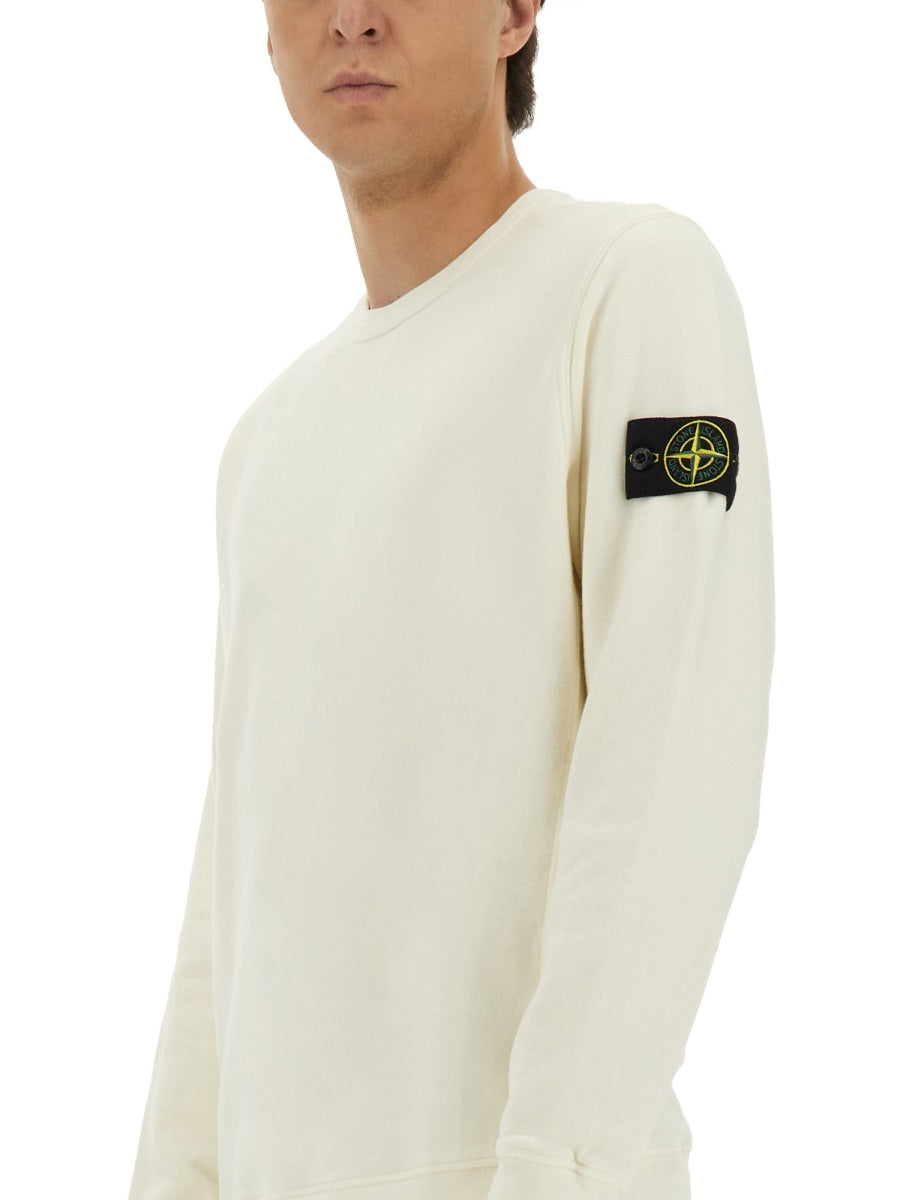 Stone Island Sweatshirts - White | Wanan Luxury