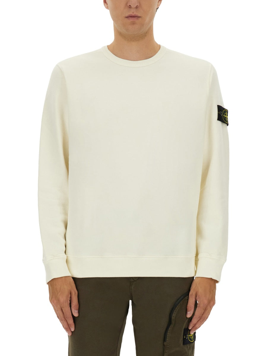 Stone Island Sweatshirts - White | Wanan Luxury