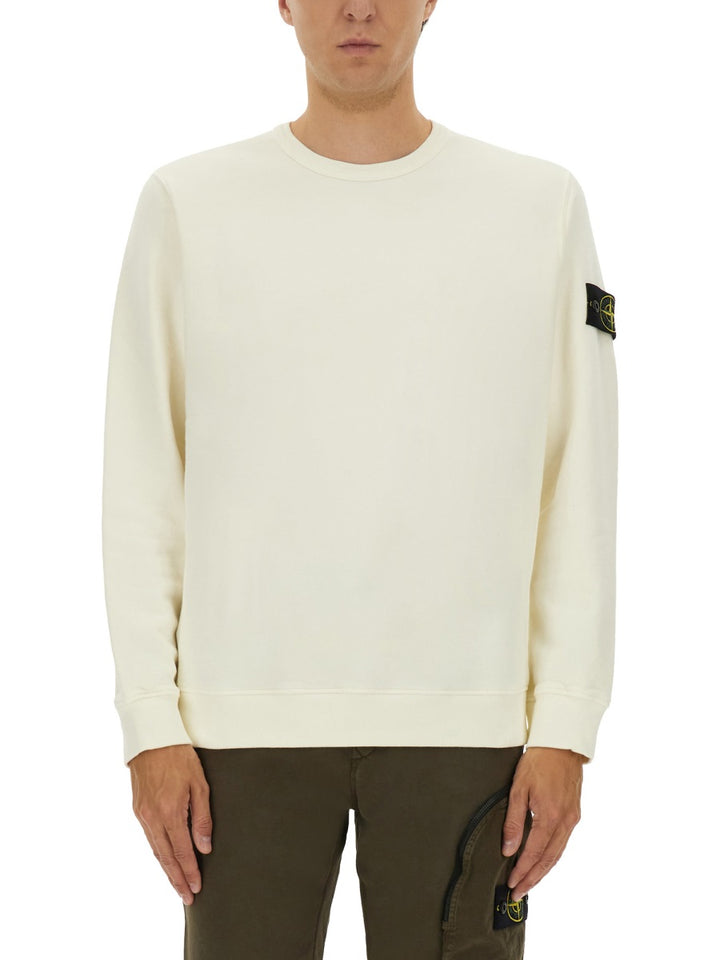 Stone Island Sweatshirts - White | Wanan Luxury