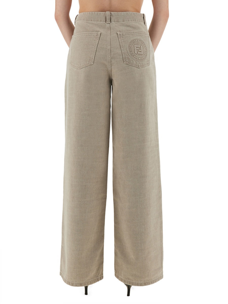 Fendi Denim - Beige | Wanan Luxury