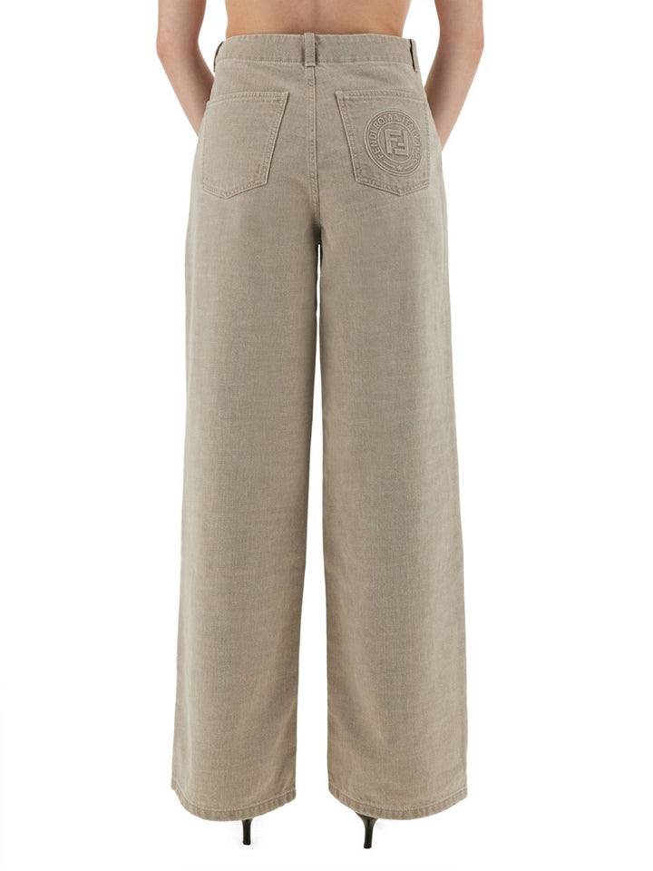 Fendi Denim - Beige | Wanan Luxury