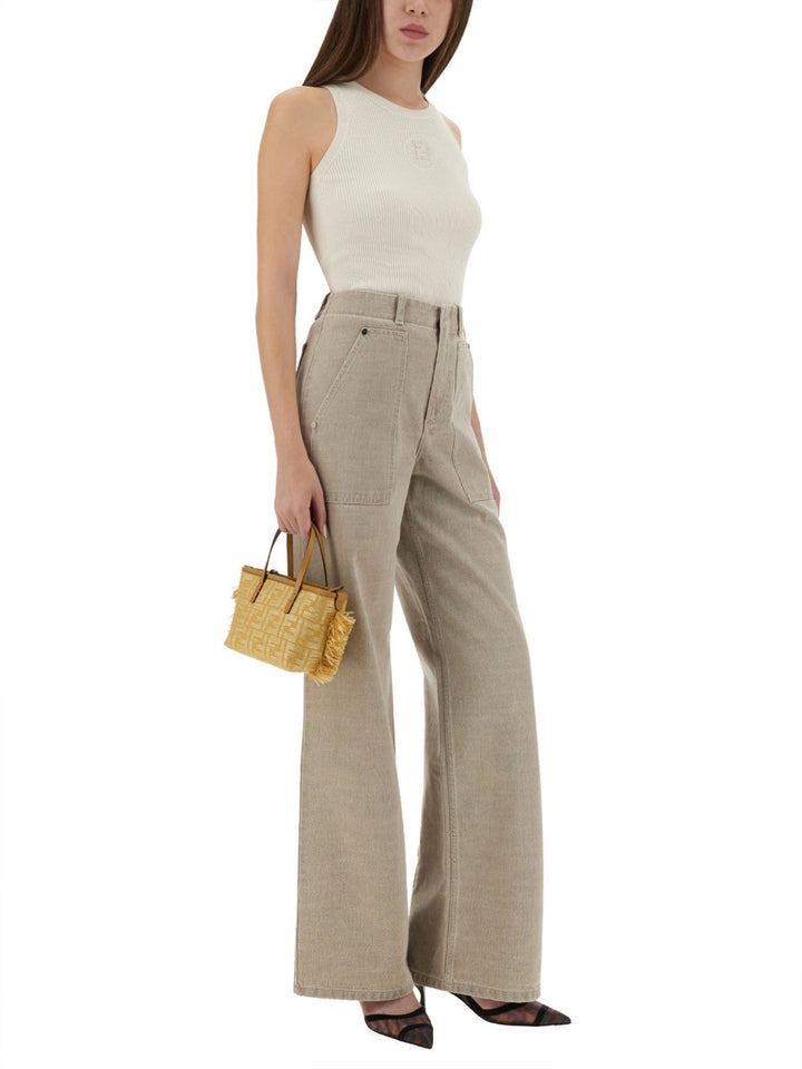 Fendi Denim - Beige | Wanan Luxury