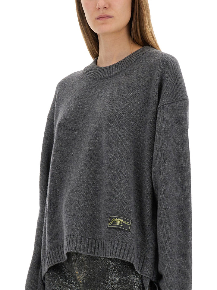 Ganni Sweaters - Grey | Wanan Luxury