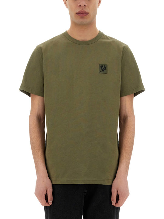 T-Shirt With Logo Patch