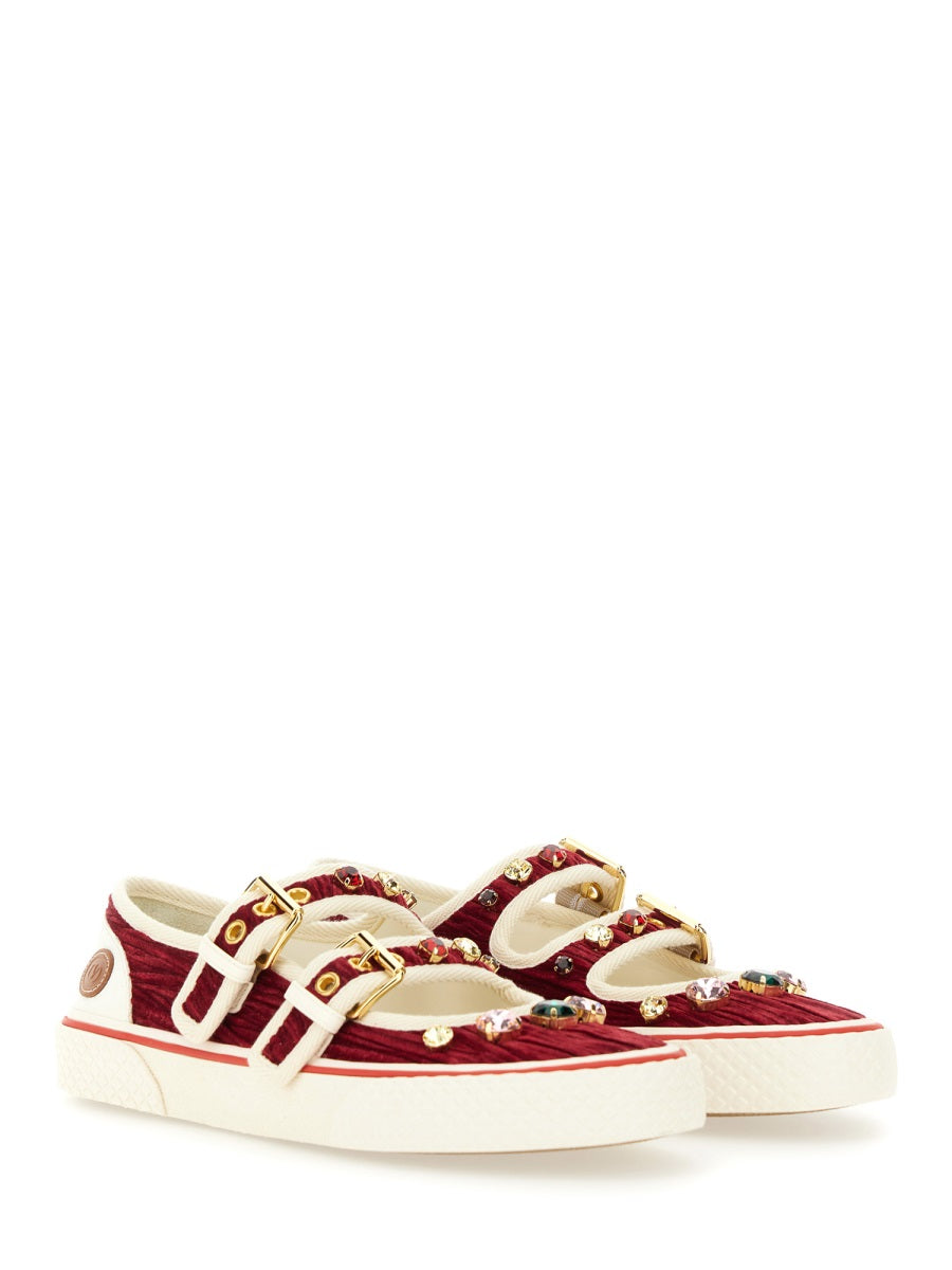 Valentino Garavani Sneakers - Burgundy | Wanan Luxury