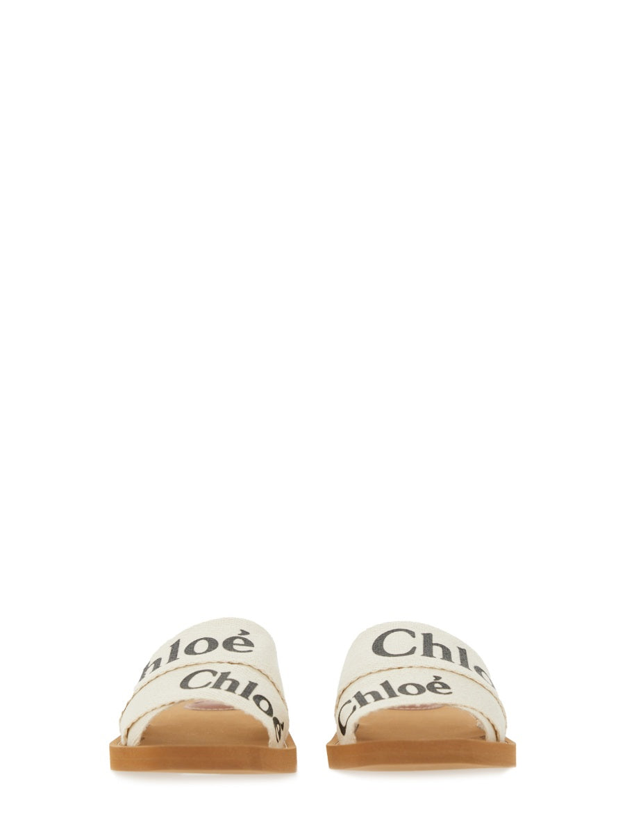 CHLOÉ Sandals - White | Wanan Luxury