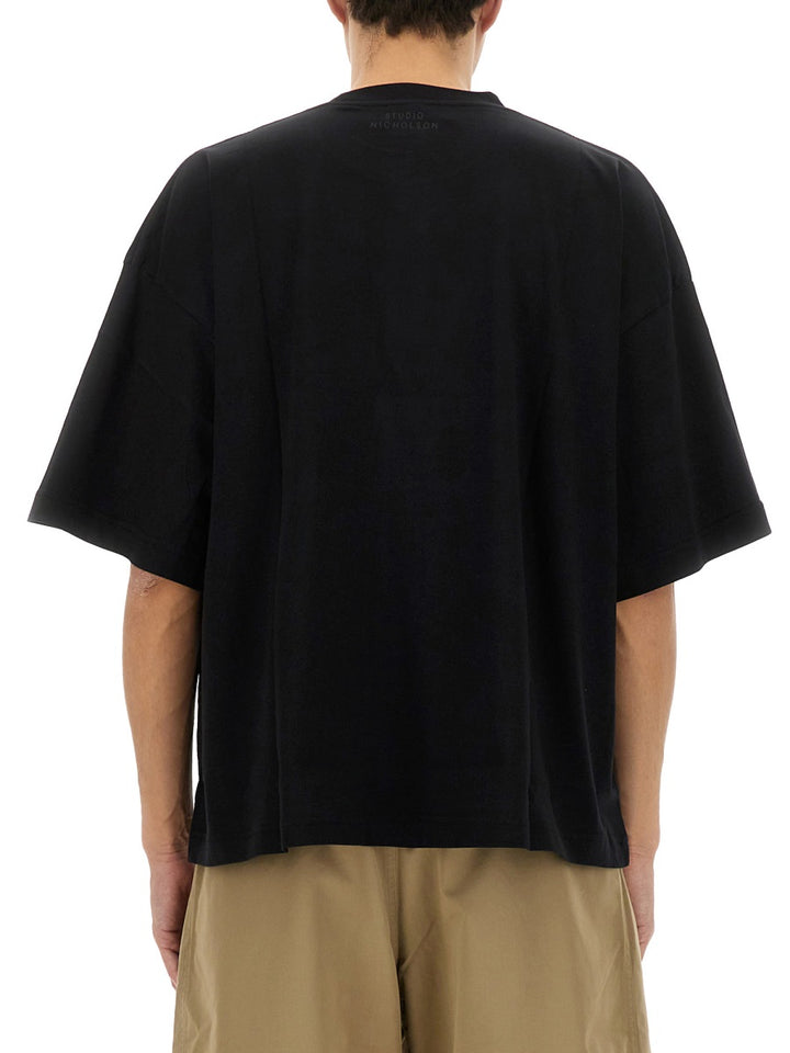 Studio Nicholson T shirts - Black | Wanan Luxury