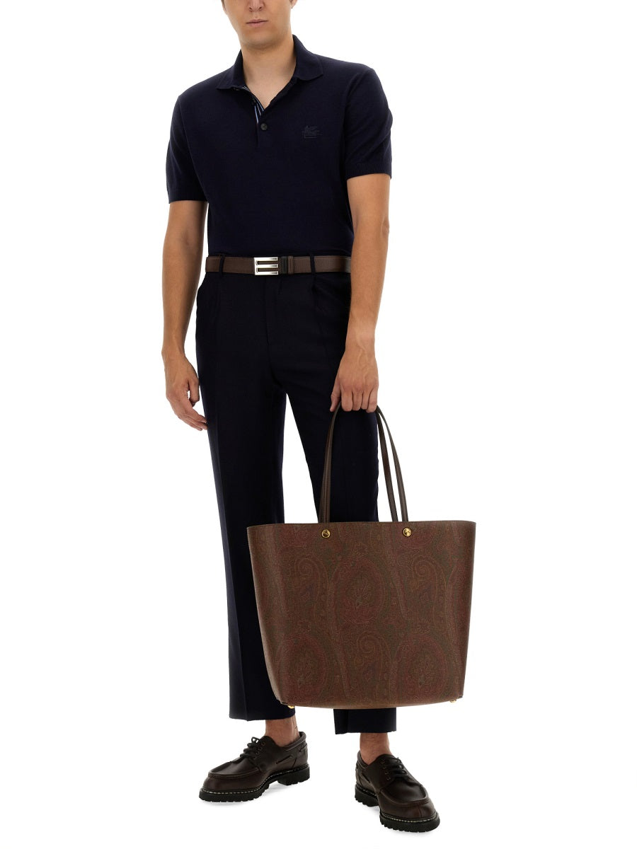 Etro Polo - Blue | Wanan Luxury