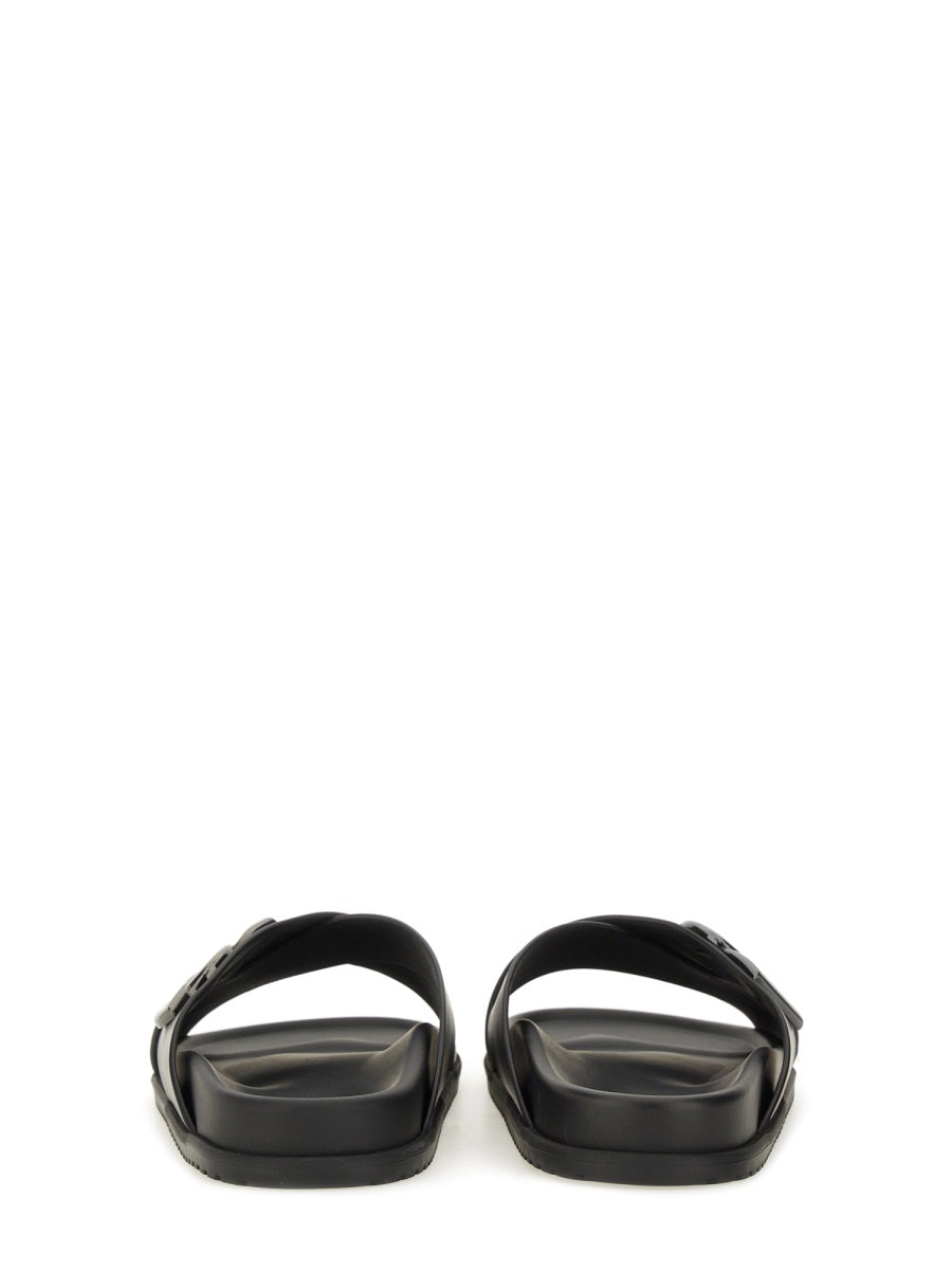 Dolce & Gabbana Sandals - Black | Wanan Luxury