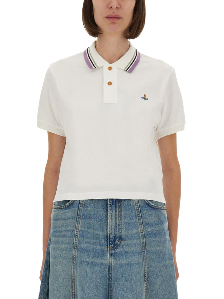 Vivienne Westwood Polo - White | Wanan Luxury