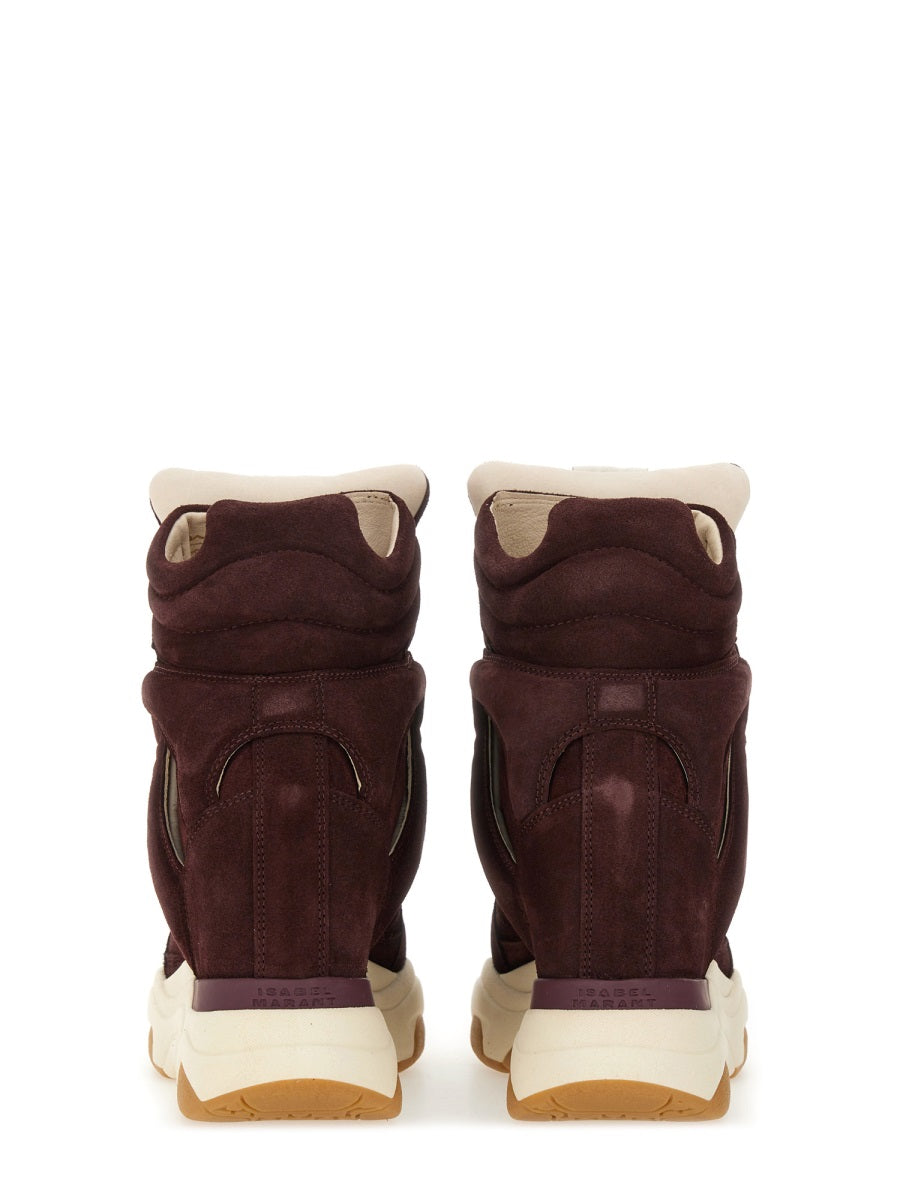 Isabel Marant Sneakers - Burgundy | Wanan Luxury