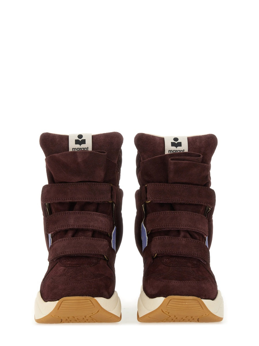 Isabel Marant Sneakers - Burgundy | Wanan Luxury