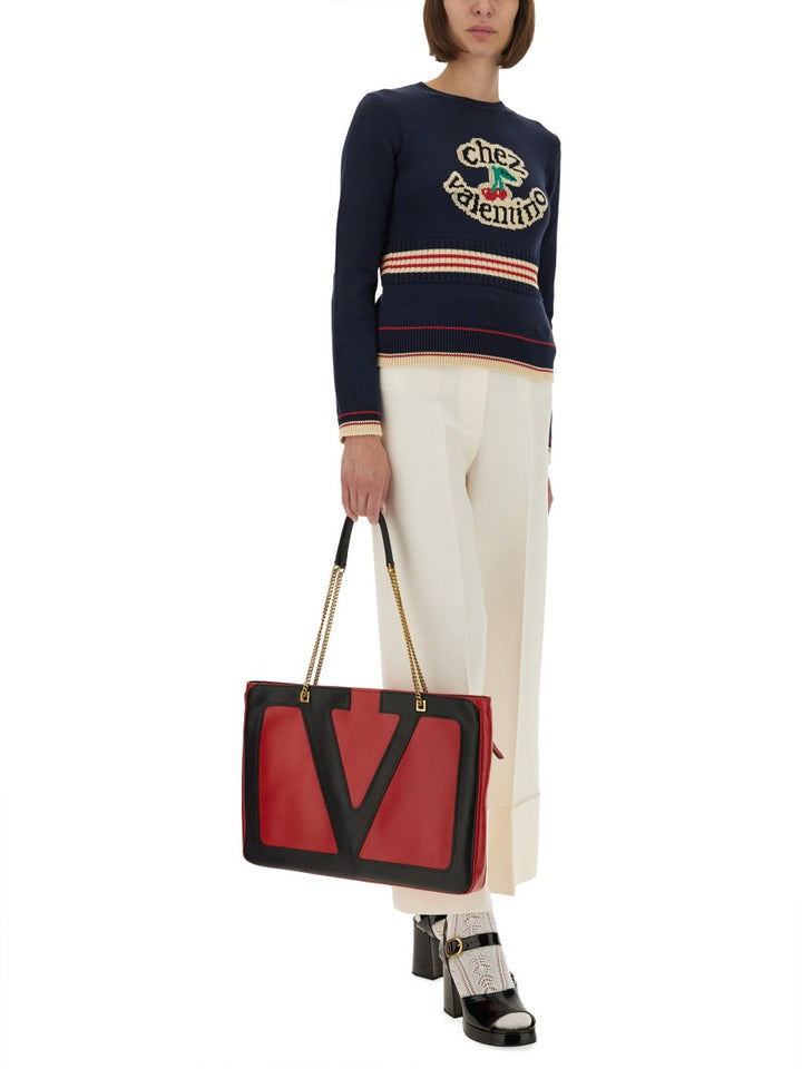 Valentino Garavani Sweaters - Blue | Wanan Luxury
