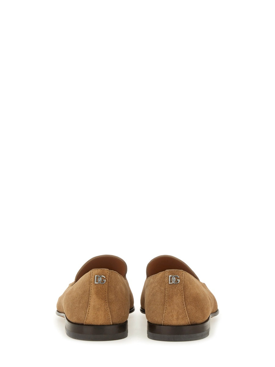 Dolce & Gabbana Loafers - Beige | Wanan Luxury