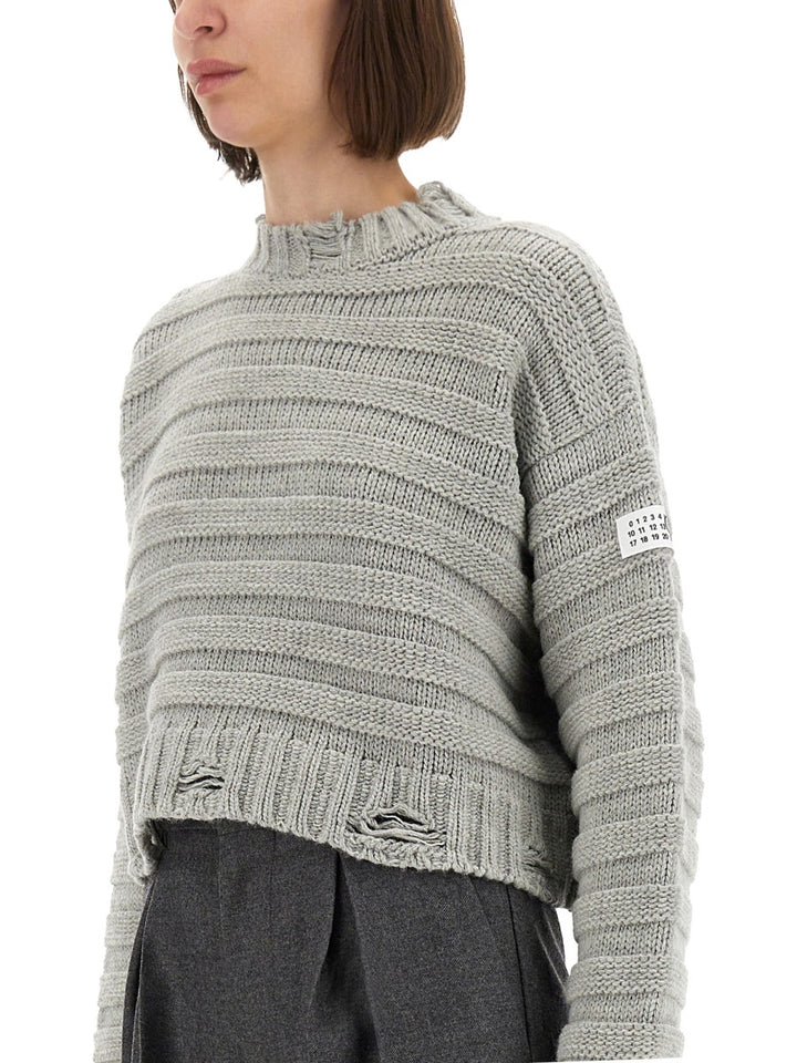MM6 Maison Margiela Sweaters - Grey | Wanan Luxury
