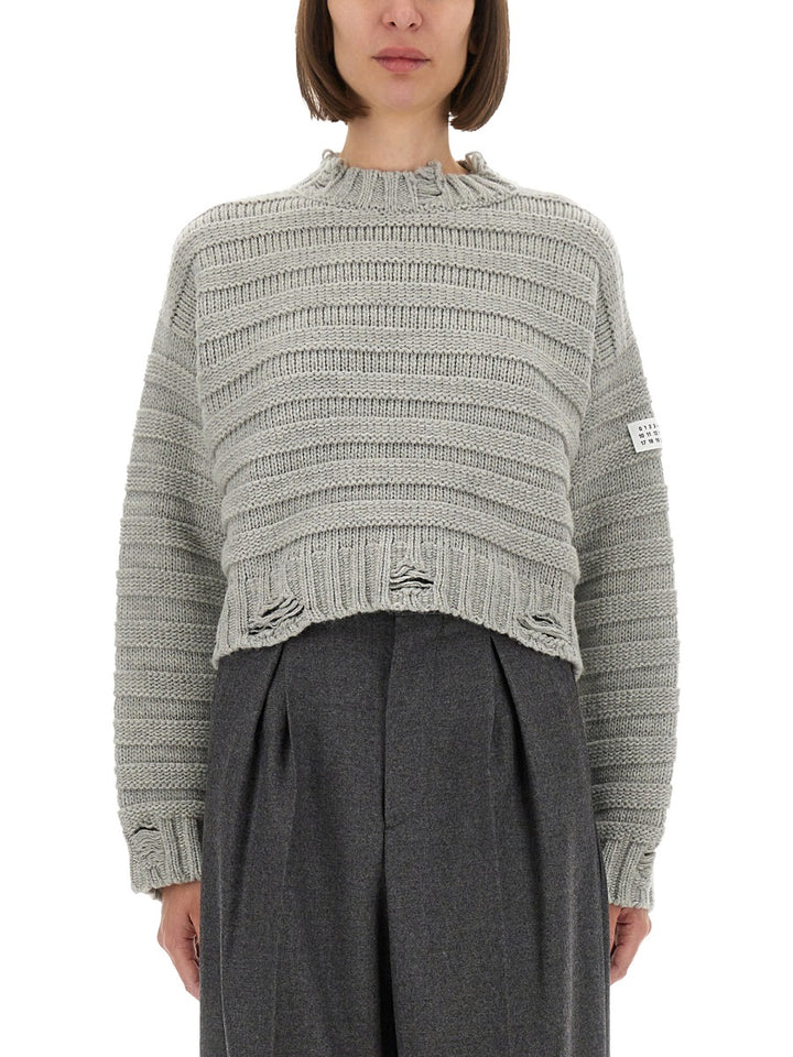 MM6 Maison Margiela Sweaters - Grey | Wanan Luxury