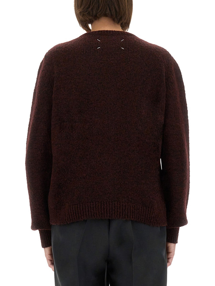 Maison Margiela Sweaters - Burgundy | Wanan Luxury