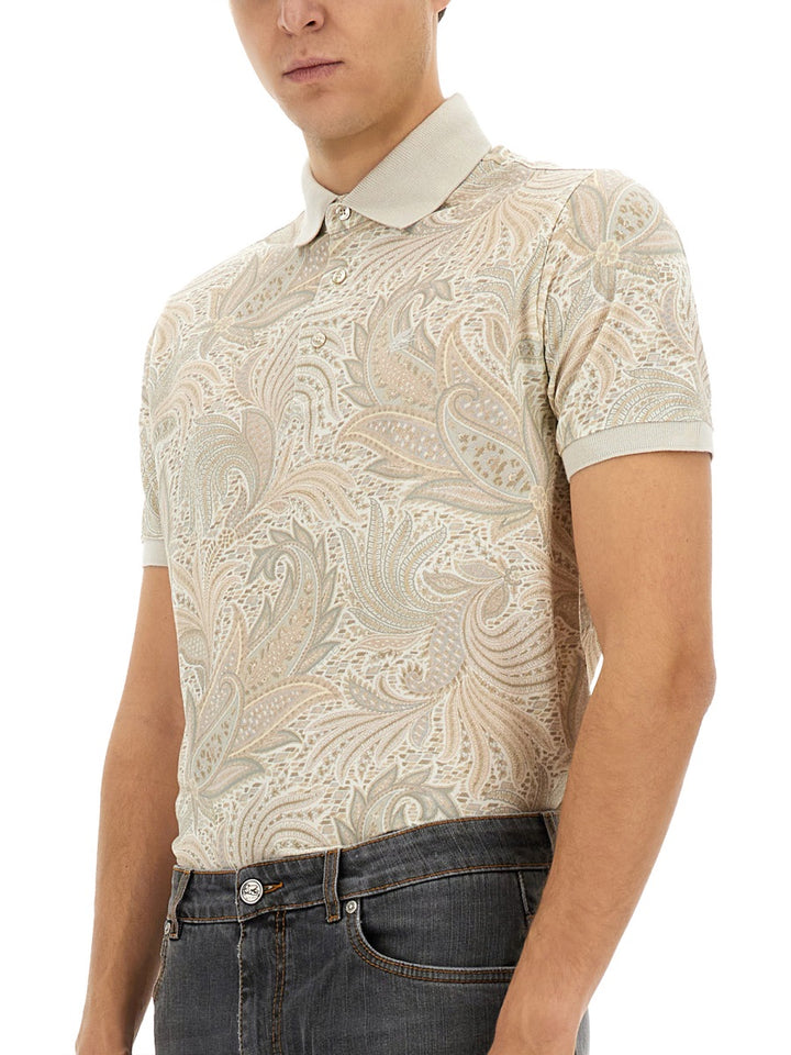 Etro Polo - White | Wanan Luxury
